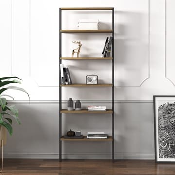 Branik Bokhylla 61x180x25 cm - Antracit/Antik valnöt - Förvaring - Hyllor - Bokhylla