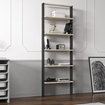 Branik Bokhylla 61x180x25 cm - Travertine/Anthracite - Förvaring - Hyllor - Bokhylla