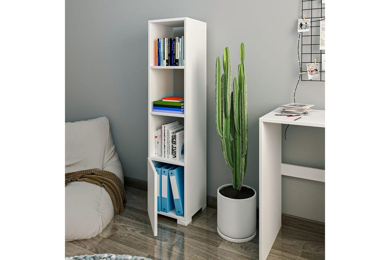 Brenn Bokhylla 31 cm - Vit - Förvaring - Hyllor - Bokhylla