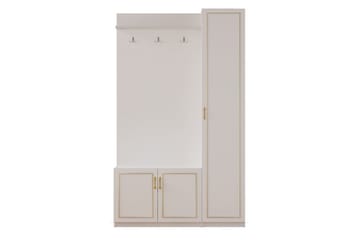 Caeton Hyllsystem 200 cm - Matt Vit - Förvaring - Förvaringsmöbler - Byrå