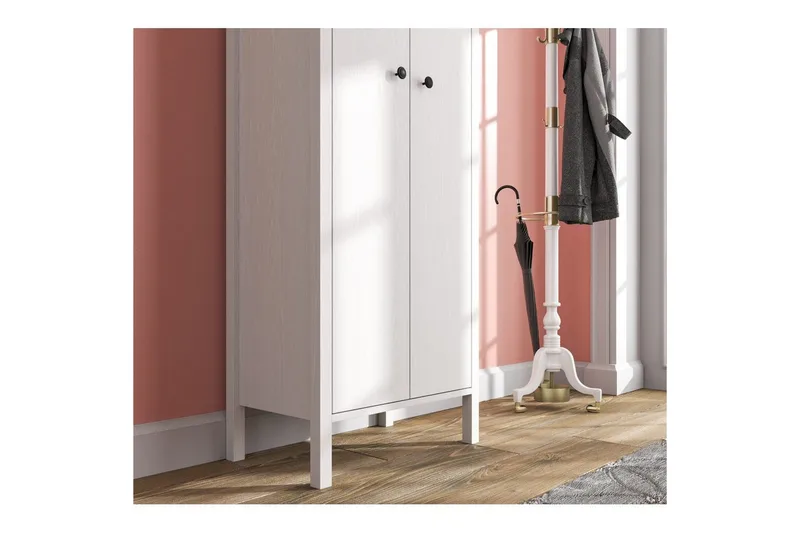 Calyra Hyllsystem 63x190 cm - Natur/Vit - Förvaring - Hyllor - Hyllsystem