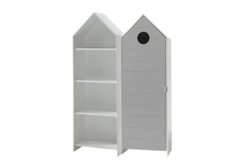 Casami Bokhylla 58x37 cm - Grå - Förvaring - Hyllor - Bokhylla