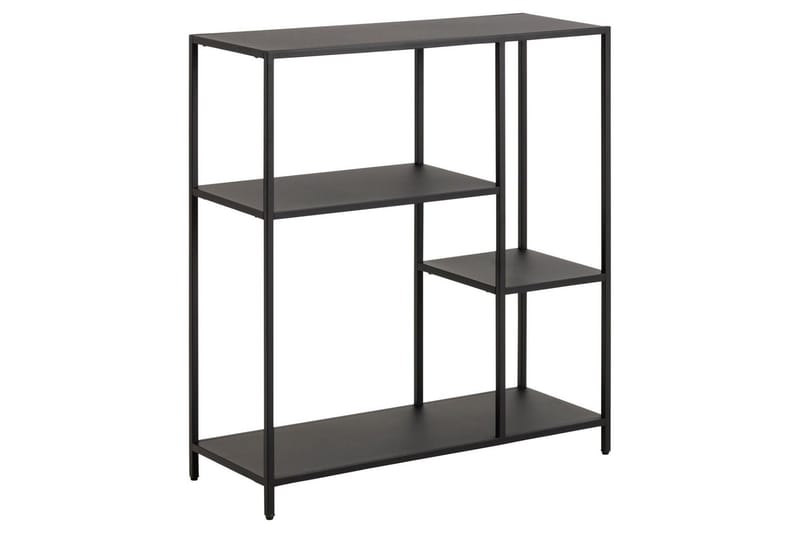 Crabtree Bokhylla 79,5 cm i Metall, Svart