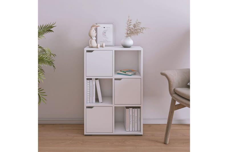 Drayla Bokhylla 60 cm - Vit - Förvaring - Hyllor - Bokhylla