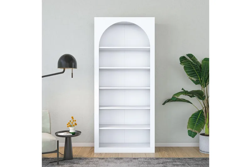 Eimar Bokhylla 80 cm - Vit - Förvaring - Hyllor - Bokhylla