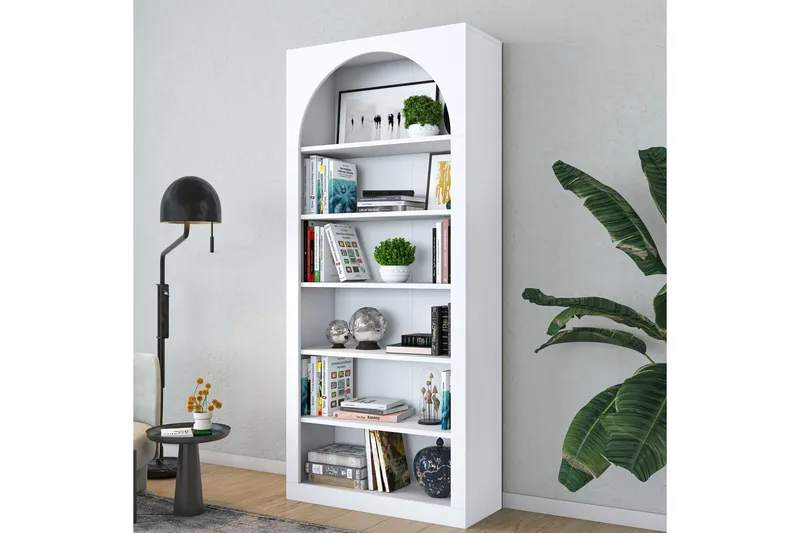 Eimar Bokhylla 80 cm - Vit - Förvaring - Hyllor - Bokhylla