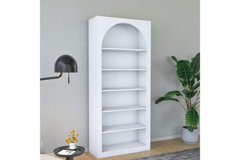 Eimar Bokhylla 80 cm - Vit - Förvaring - Hyllor - Bokhylla