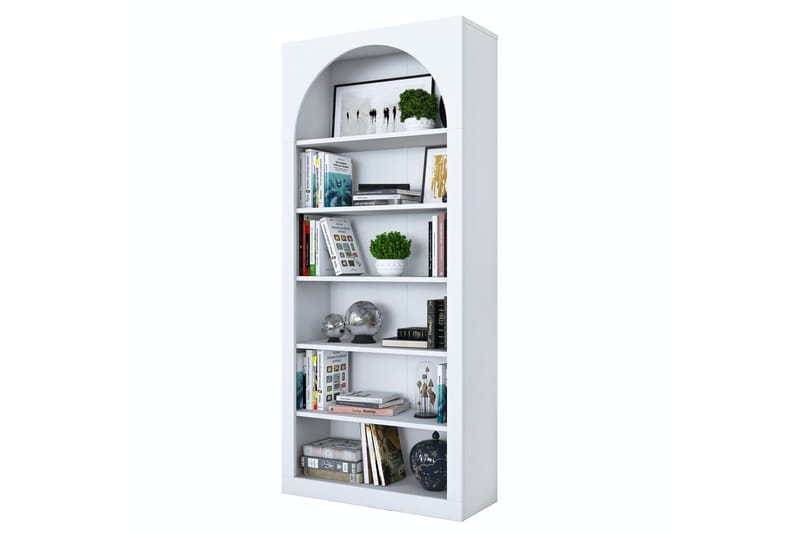 Eimar Bokhylla 80 cm - Vit - Förvaring - Hyllor - Bokhylla