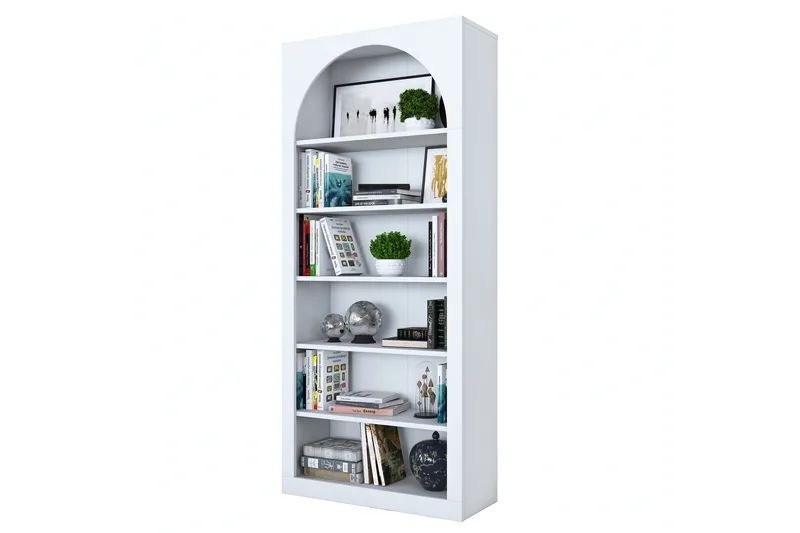 Eimar Bokhylla 80 cm - Vit - Förvaring - Hyllor - Bokhylla