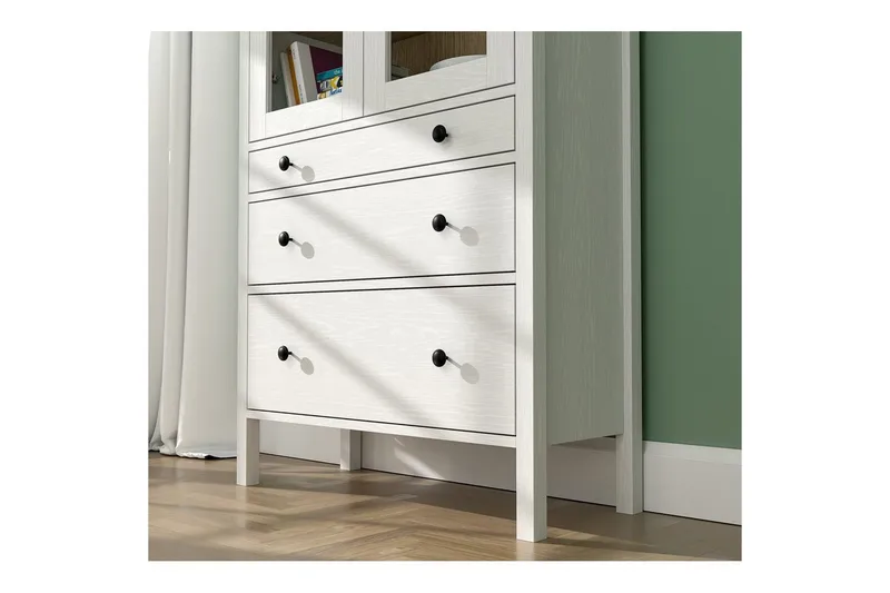 Elvan Bokhylla 83 cm - Natur/Vit - Förvaring - Hyllor - Bokhylla