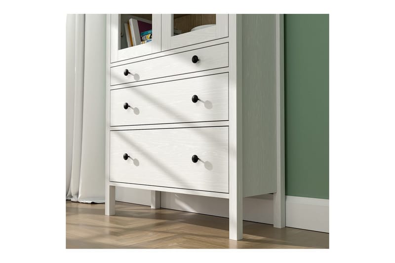 Elvan Bokhylla 83 cm - Natur/Vit - Förvaring - Hyllor - Bokhylla