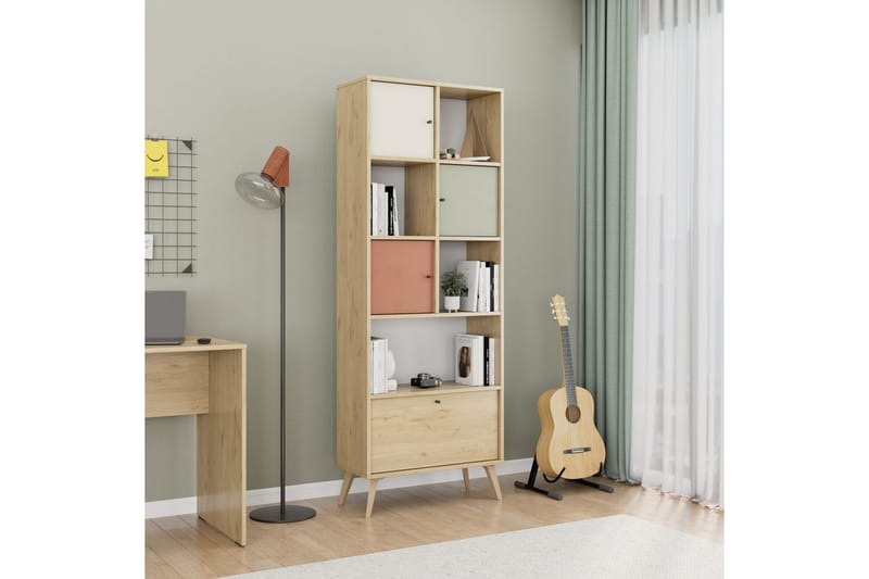 Felyra Bokhylla 67 cm - Multifärgad - Förvaring - Hyllor - Bokhylla