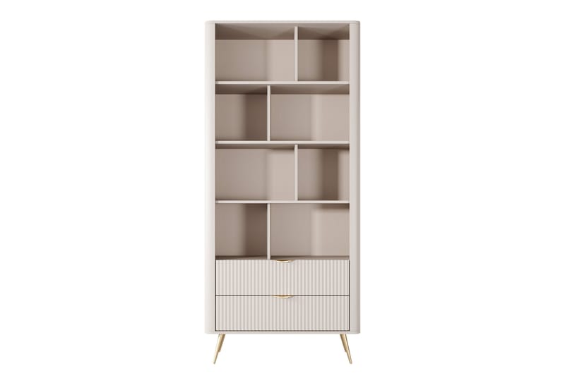 Forba Bokhylla 88 cm i Ljust Trä, Beige