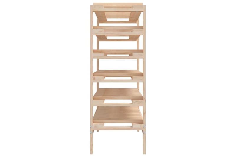 beBasic Vinställ 109,5x30x82 cm massiv furu - Förvaring - Hyllor - Förvaringshylla - Vinställ & vinhylla