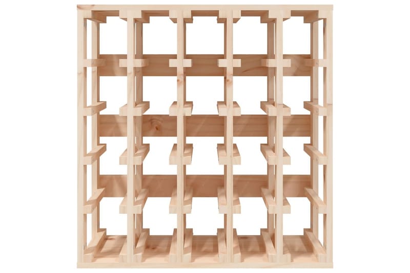beBasic Vinställ 58,5x33x60,5 cm massiv furu - Förvaring - Hyllor - Förvaringshylla - Vinställ & vinhylla