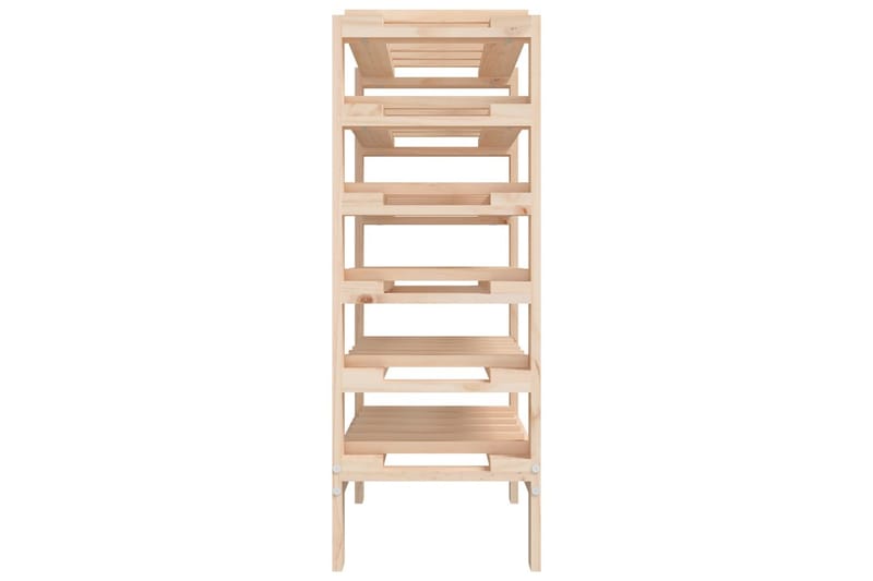 beBasic Vinställ 61,5x30x82 cm massiv furu - Förvaring - Hyllor - Förvaringshylla - Vinställ & vinhylla
