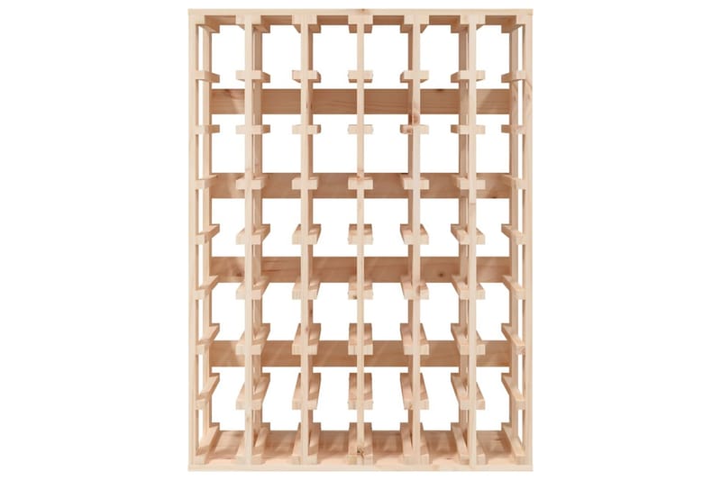 beBasic Vinställ 70x33x94 cm massiv furu - Förvaring - Hyllor - Förvaringshylla - Vinställ & vinhylla