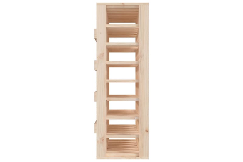 beBasic Vinställ 70x33x94 cm massiv furu - Förvaring - Hyllor - Förvaringshylla - Vinställ & vinhylla