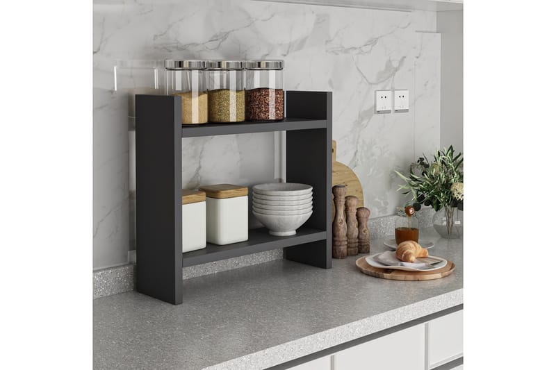 Endicott Lagerhylla 34x10 cm - Antracit - Förvaring - Hyllor - Förvaringshylla - Lagerhylla