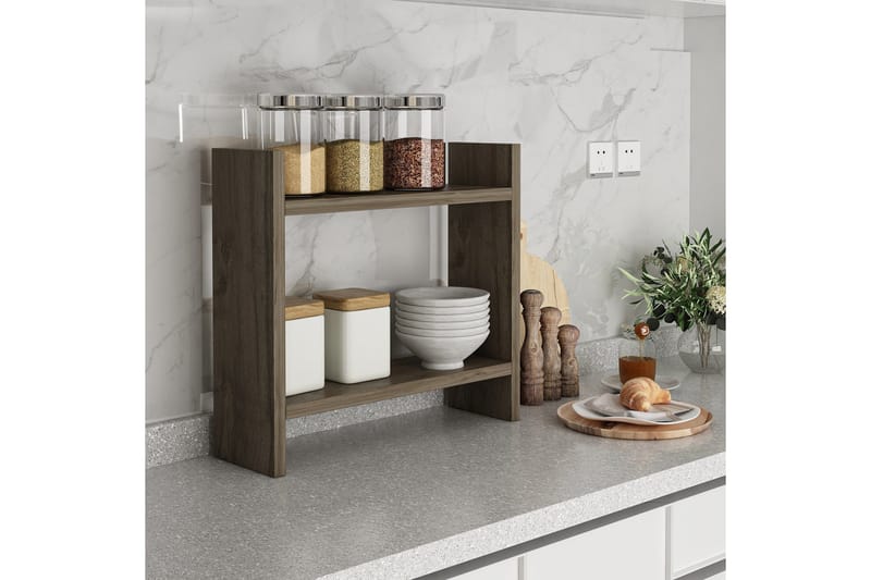 Endicott Lagerhylla 34x10 cm - Valnöt - Förvaring - Hyllor - Förvaringshylla - Lagerhylla