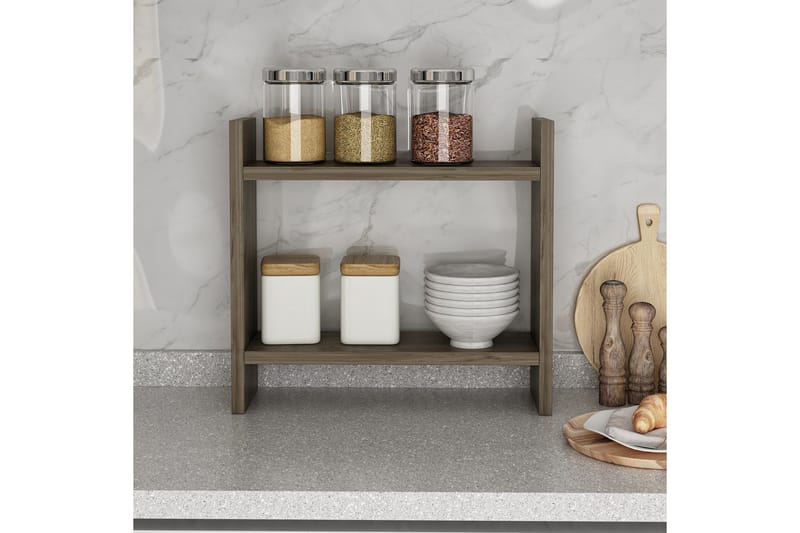 Endicott Lagerhylla 34x10 cm - Valnöt - Förvaring - Hyllor - Förvaringshylla - Lagerhylla