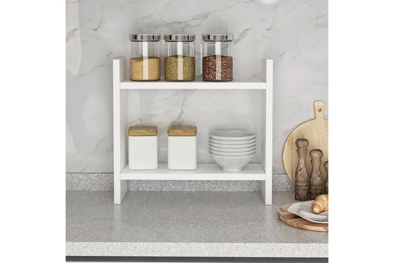 Endicott Lagerhylla 34x10 cm - Vit - Förvaring - Hyllor - Förvaringshylla - Lagerhylla