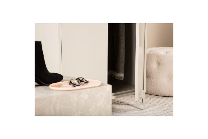 Garderob Piring - Beige - Förvaring - Hyllor - Förvaringshylla - Lagerhylla