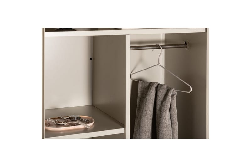 Garderob Piring - Beige - Förvaring - Hyllor - Förvaringshylla - Lagerhylla