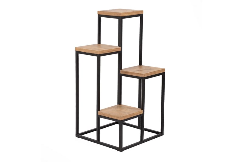 Hansel Lagerhylla 34x39 cm - Brun/Svart - Förvaring - Hyllor - Förvaringshylla - Lagerhylla