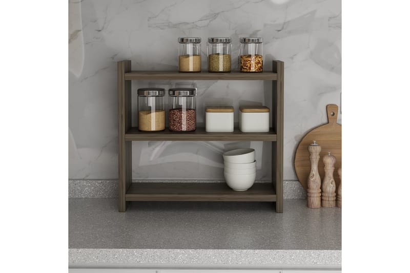 Kosmikoa Lagerhylla 44x10 cm - Valnöt - Förvaring - Hyllor - Förvaringshylla - Lagerhylla