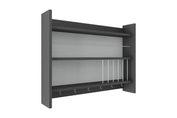 NOWINKI Kryddhylla 85x15 cm Antracit