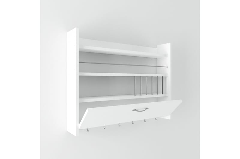 Rovdane Kryddhylla 85x15 cm - Extra Vit - Förvaring - Hyllor - Förvaringshylla - Kryddhylla
