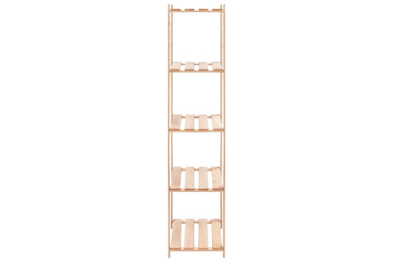 Förvaringshylla 5 hyllplan 80x38x170 cm massiv furu 250 kg - Beige - Förvaring - Hyllor - Förvaringshylla - Lagerhylla