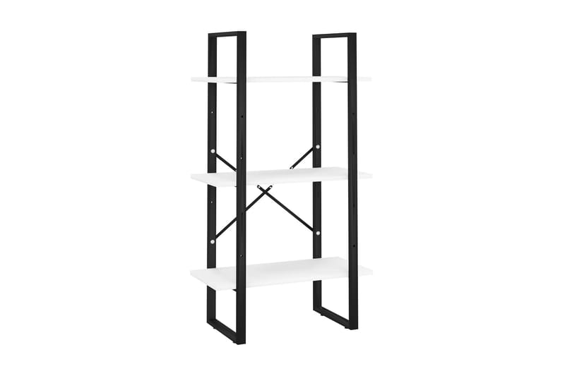 Förvaringshylla vit 60x30x105 cm spånskiva - Vit - Förvaring - Hyllor - Förvaringshylla - Lagerhylla
