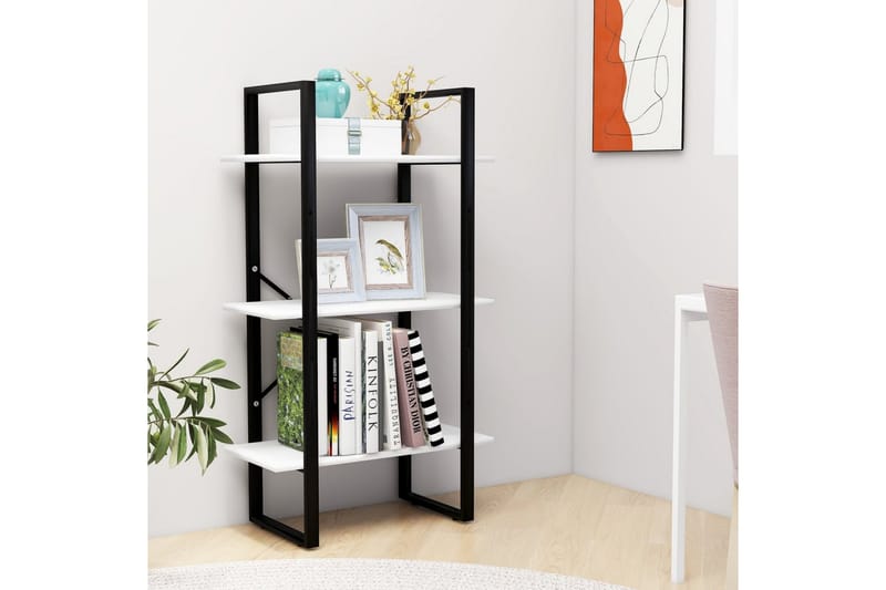 Förvaringshylla vit 60x30x105 cm spånskiva - Vit - Förvaring - Hyllor - Förvaringshylla - Lagerhylla
