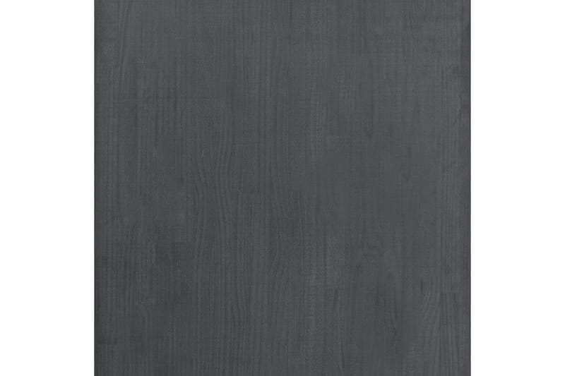 Förvaringshyllor 2 st grå 60x30x210 cm massiv furu - Grå - Lagerhylla