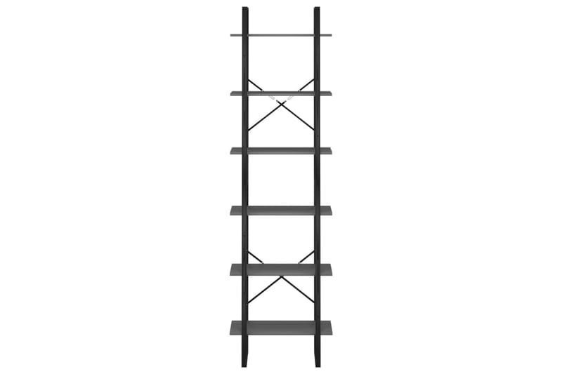 Förvaringshyllor 2 st grå 60x30x210 cm spånskiva - Grå - Förvaring - Hyllor - Förvaringshylla - Lagerhylla
