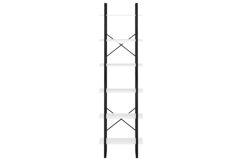 Förvaringshyllor 2 st vit 60x30x210 cm spånskiva - Vit - Förvaring - Hyllor - Förvaringshylla - Lagerhylla