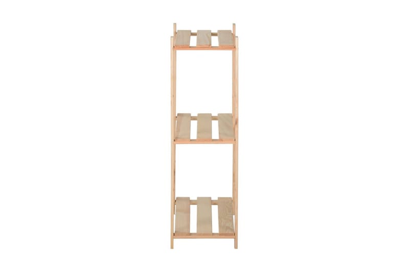 Lagerhylla 3 hyllplan 60x28,5x90 cm massiv furu - Brun - Förvaring - Hyllor - Förvaringshylla - Lagerhylla