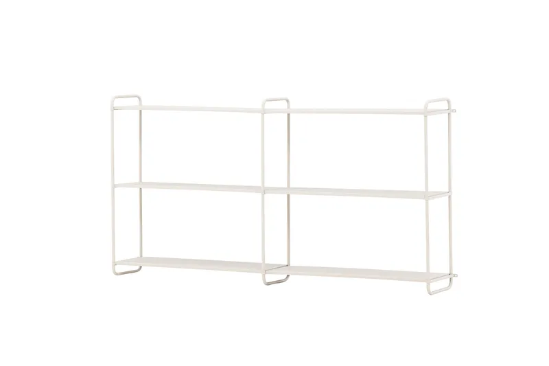 Lyon Tallrikshylla 122x18 cm - Beige - Förvaring - Hyllor - Förvaringshylla - Tallrikshylla