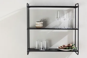 Lyon Tallrikshylla 62x18 cm - Svart - Förvaring - Hyllor - Förvaringshylla - Tallrikshylla