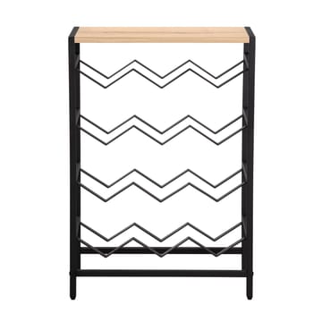 Vinställ Bjeldor Rustic melamin 48x24x70 cm - brun - Förvaring - Hyllor - Förvaringshylla - Vinställ & vinhylla