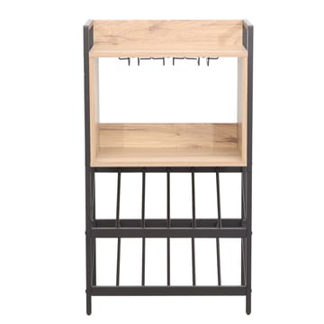 Vinställ Bjeldor Rustic melamin 51x30x90 cm - rustik - Förvaring - Hyllor - Förvaringshylla - Vinställ & vinhylla