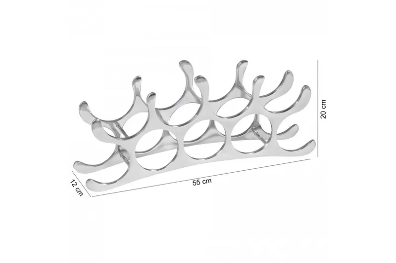 Cornett Vinställ - Silver - Förvaring - Hyllor - Förvaringshylla - Vinställ & vinhylla