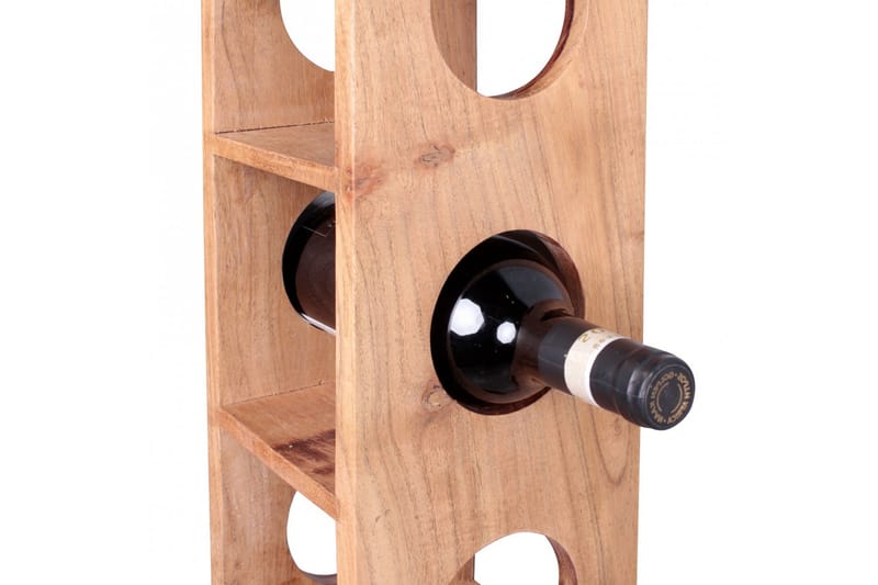 Halkett Vinställ 15x15 cm - Trä/natur - Förvaring - Hyllor - Förvaringshylla - Vinställ & vinhylla