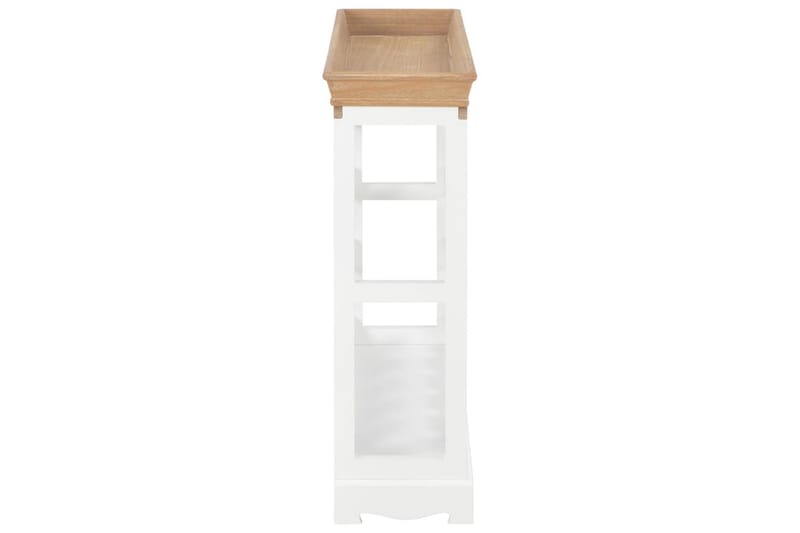 Vinskåp vit 70x22,5x70,5 cm MDF - Vit - Förvaring - Hyllor - Förvaringshylla - Vinställ & vinhylla
