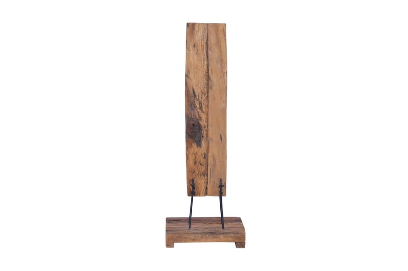 Vinställ för 6 flaskor 35x35x100 cm massiv teak - Brun - Förvaring - Hyllor - Förvaringshylla - Vinställ & vinhylla