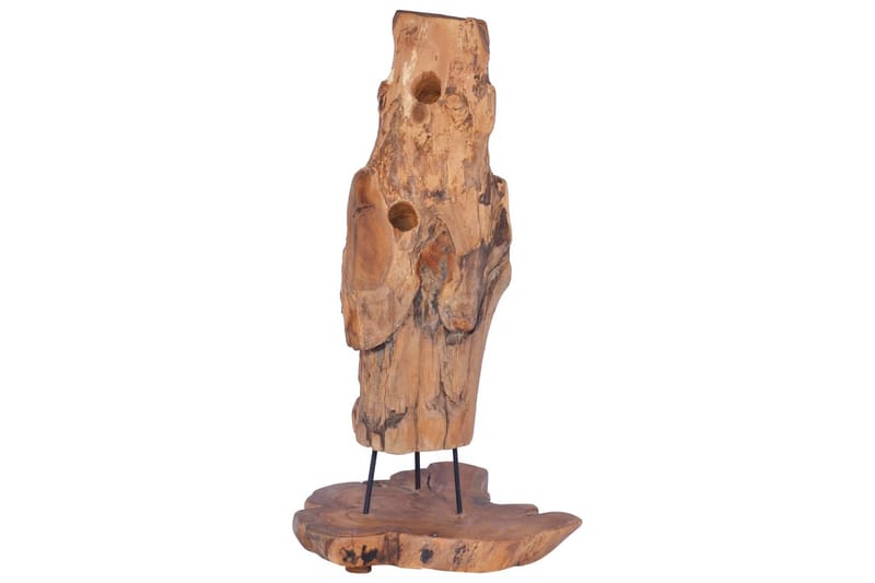 Vinställ för 8 flaskor 40x30x80 cm massiv teak - Brun - Förvaring - Hyllor - Förvaringshylla - Vinställ & vinhylla
