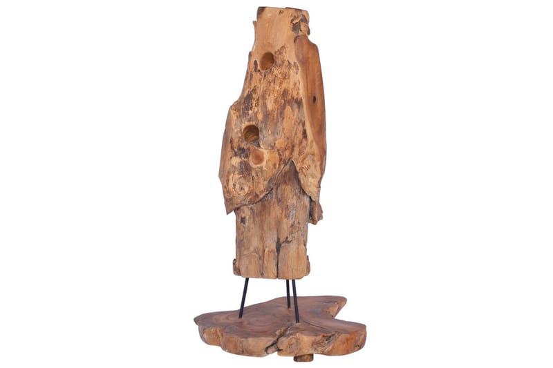 Vinställ för 8 flaskor 40x30x80 cm massiv teak - Brun - Förvaring - Hyllor - Förvaringshylla - Vinställ & vinhylla