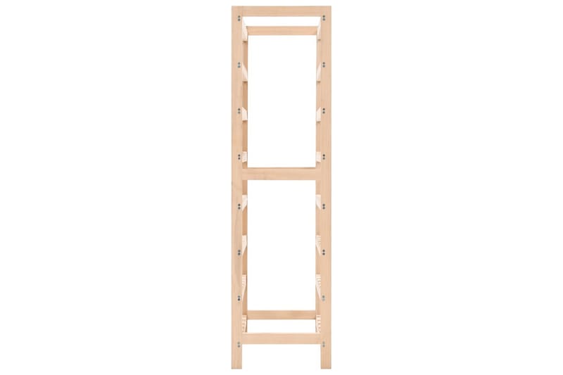 Vinställ i cederträ 57,5x28x102 cm - Brun - Förvaring - Hyllor - Förvaringshylla - Vinställ & vinhylla